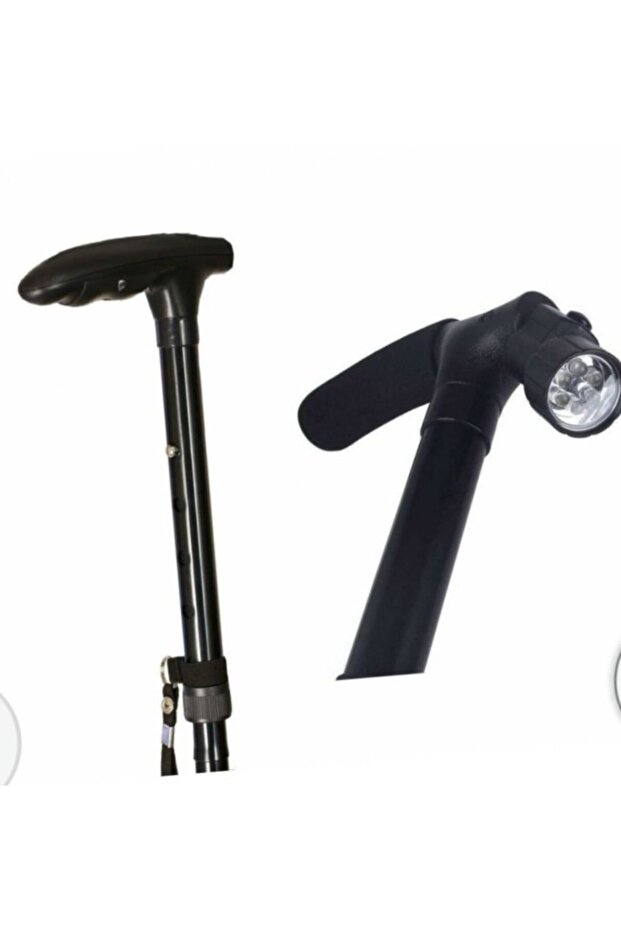 Katlanabilir Işıklı Baston - 6