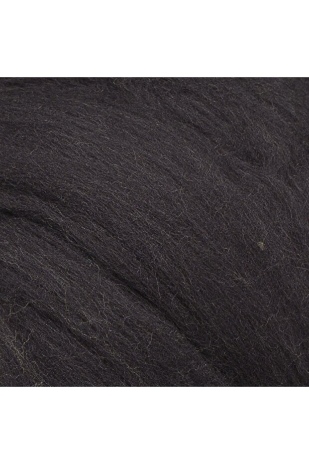 La Mia Jumbo Siyah Dev Yün El Örgü Ipi - J8 - 2