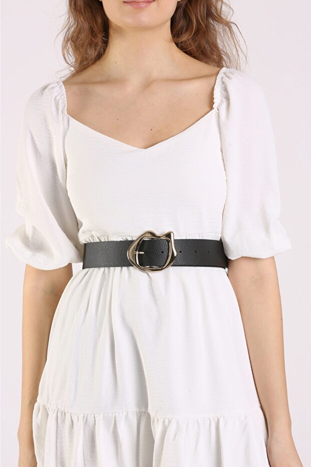 Kadın Siyah Kemer - 1