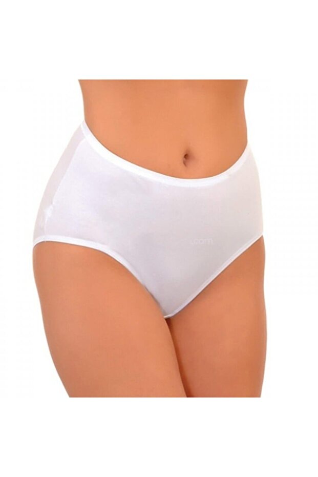Women's White High Waist Modal Panties 122