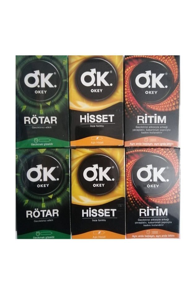 60 Lı Karışık Set (20 Adet Rötar+20ritim+20hisset) - 1
