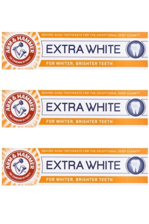 Beyazlatıcı Diş Macunu - Extra White 125 Ml X 3 - 1