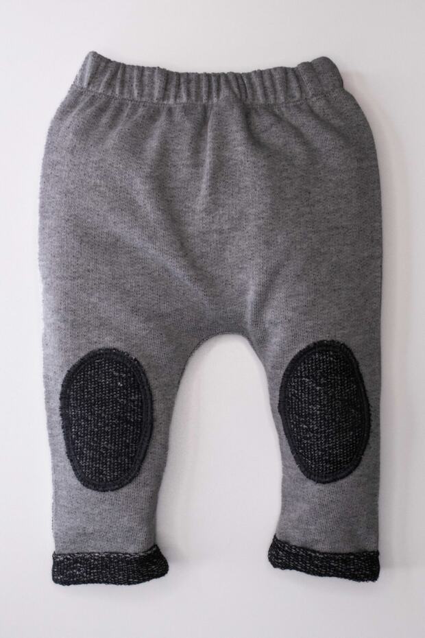 Boy's Gray Trousers Without Booties