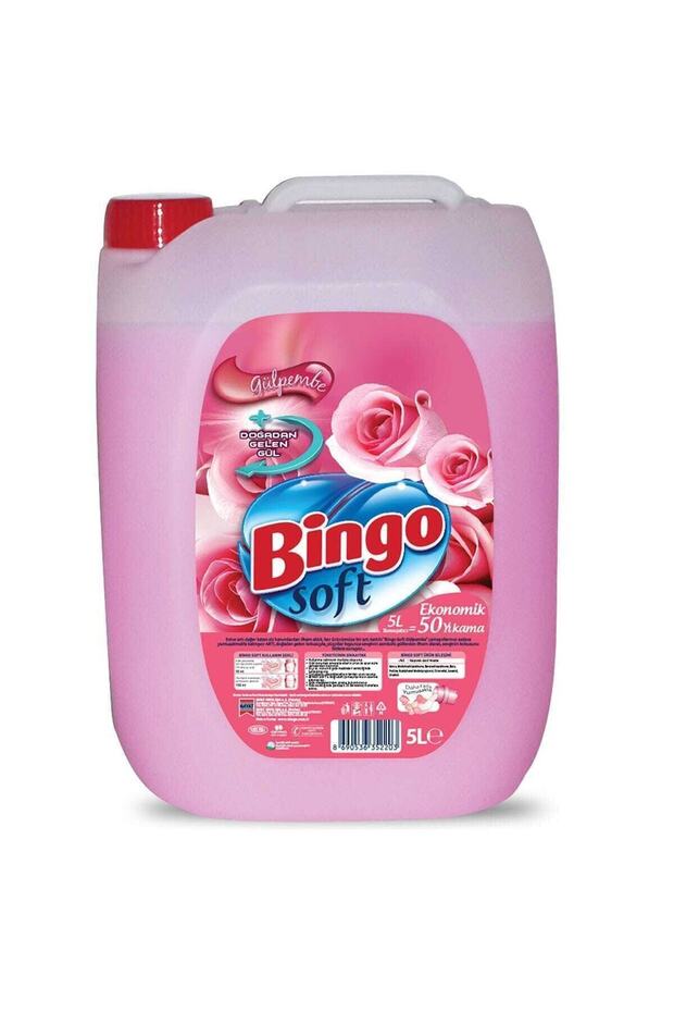 Bingo Soft 5lt Gülpembe 4 Adet - 2