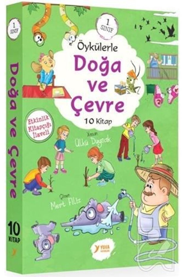 1. Sınıf Öykülerle Doğa Ve Çevre Seti (10 Kitap Takım) | Kolektif |