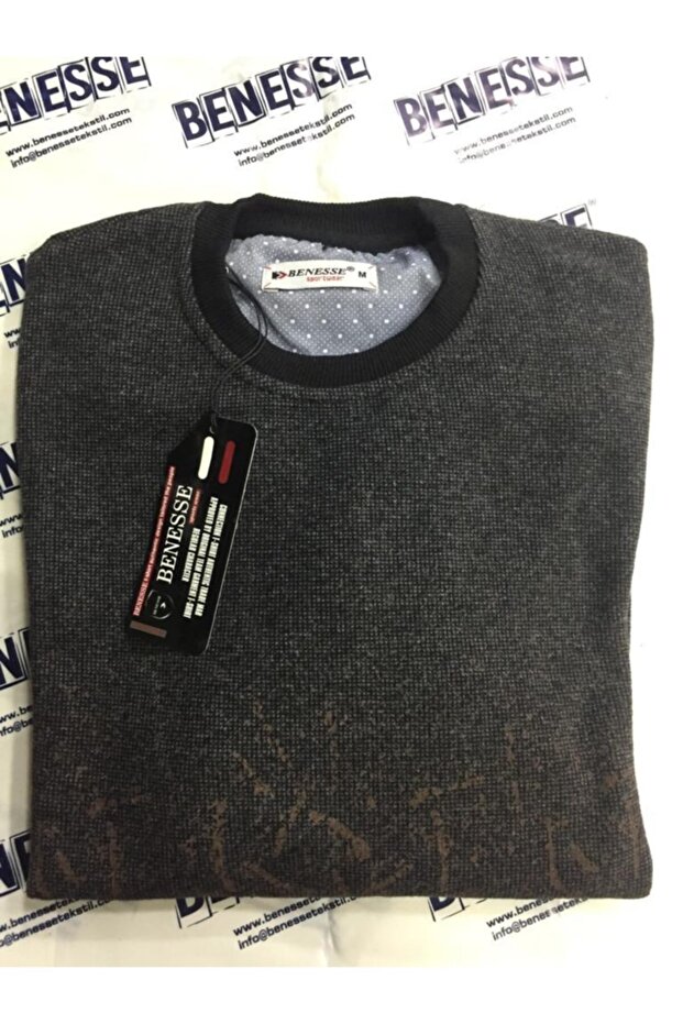 سترة كبيرة الحجم برقبة دائرية - 6