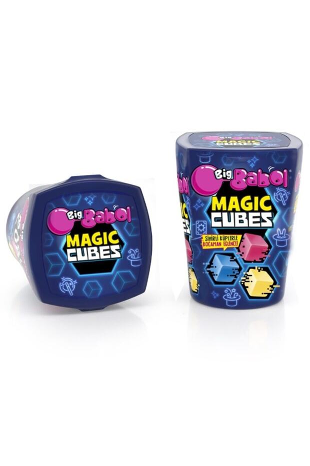 علكة فقاعية بنكهة الفواكه المختلطة من ماجيك كيوبز - 1