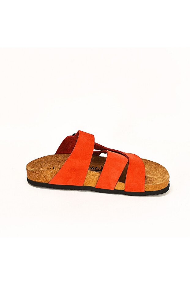 Kırmızı Kadın Terlik - 3