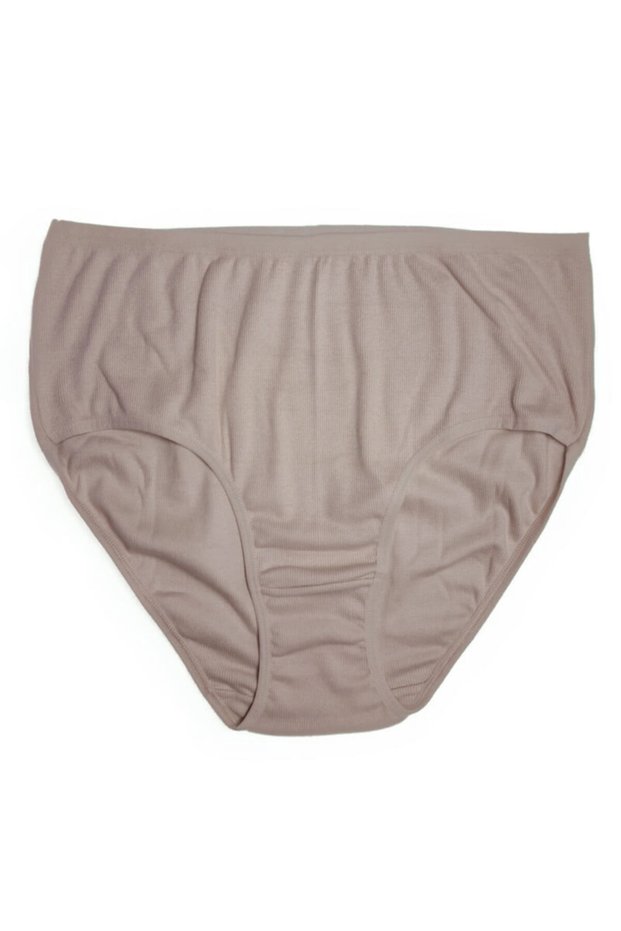 Özten Cotton Striped Bato Women's Panties Skin Color - Buy 6 Get 5