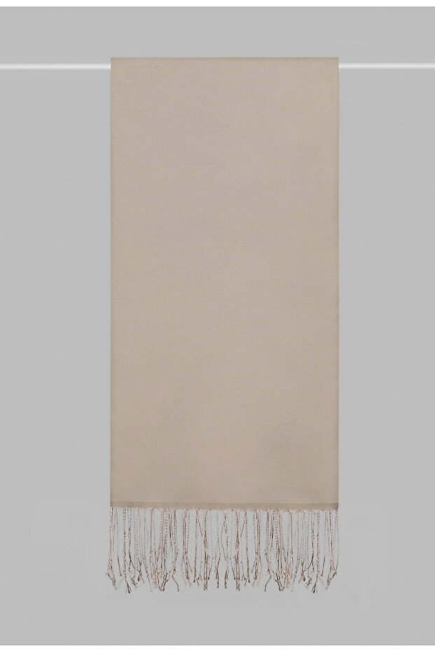 Ipeksı Şal - Bej - 2