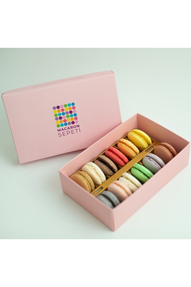 علبة ماكرون مكونة من 12 قطعة - 1
