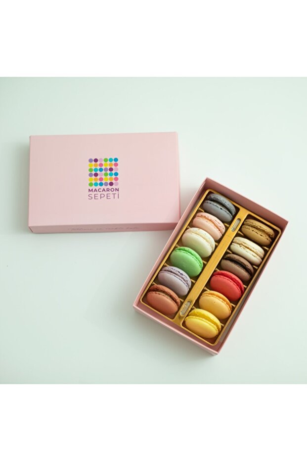 علبة ماكرون مكونة من 12 قطعة - 2
