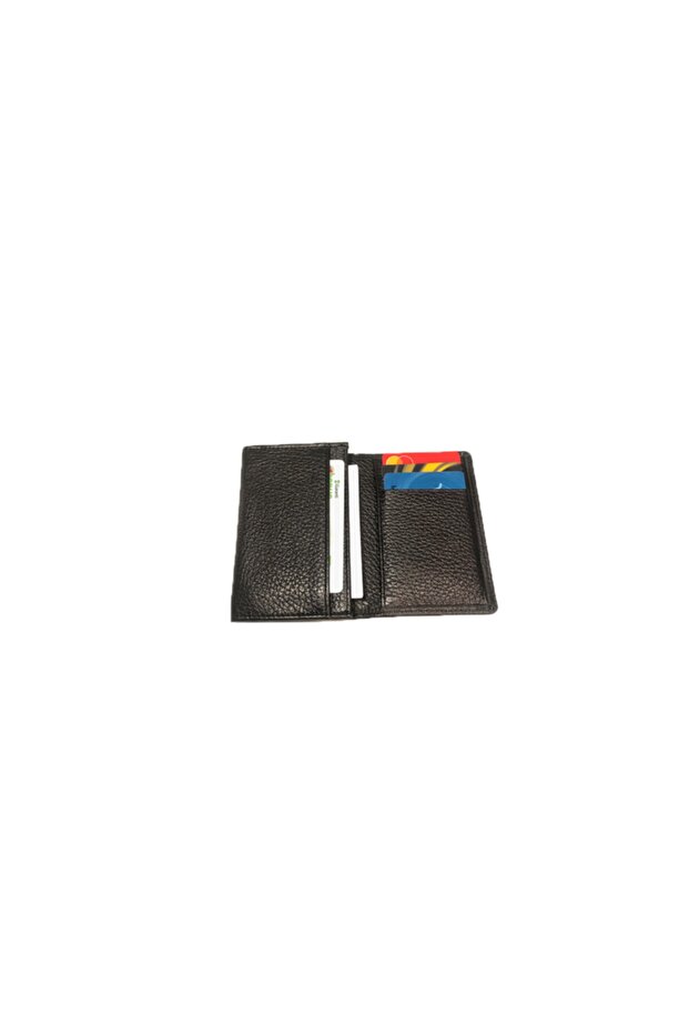 Genuine Leather Business Card Holder Wallet