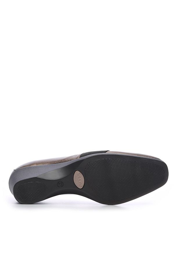 Kadın Derı Mokasen & Loafer Ayakkabı 611 E6214-08 BN AYK - 5