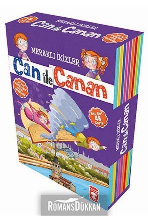 Timaş Can Ile Canan Meraklı Ikizler Hikaye Seti (10 Kitap) - 1