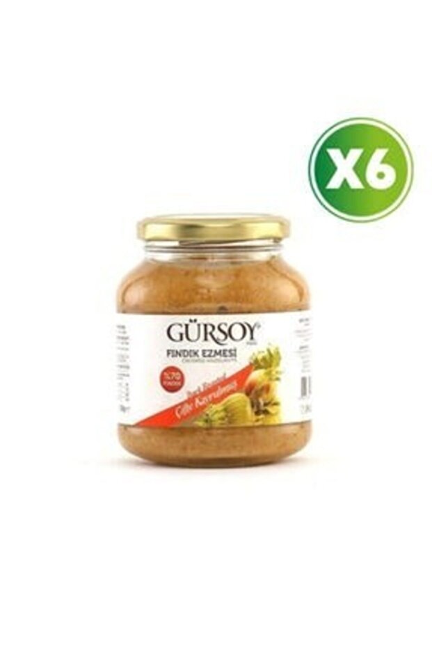 Çifte Kavrulmuş Fındık Ezmesi - 320g X 6 Adet - 1