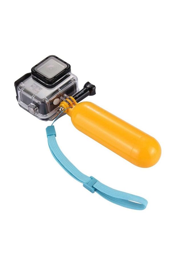 Puluz Hero Uyumlu Bobber Şamandıra Su Altı Monopod - Sarı - 6