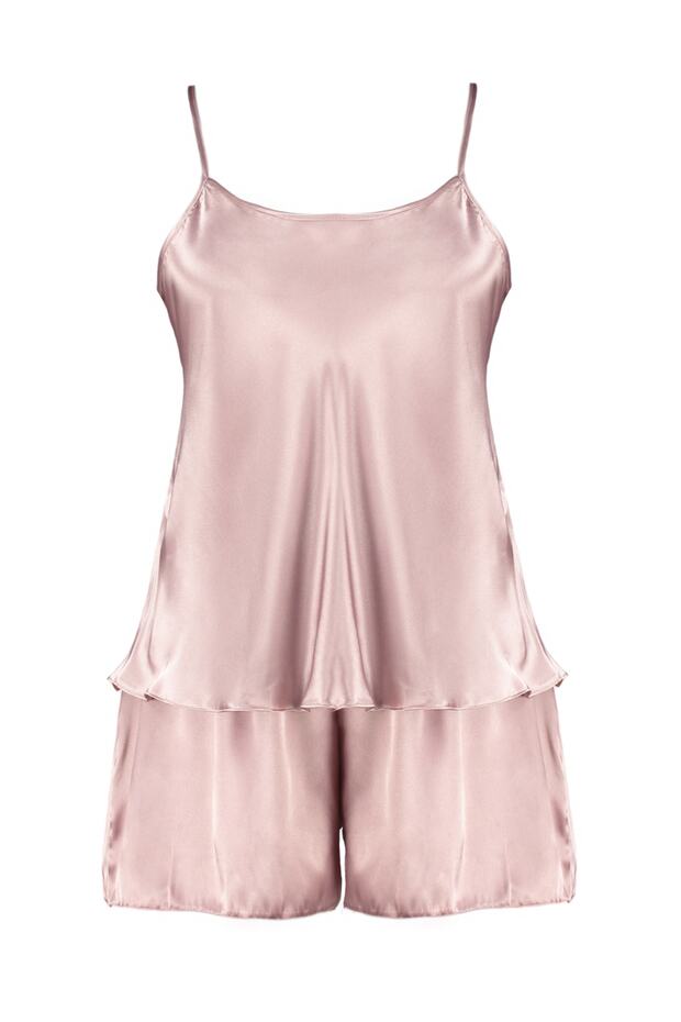 Sada růžového saténového pyžama TBBSS22PT00002 - 6