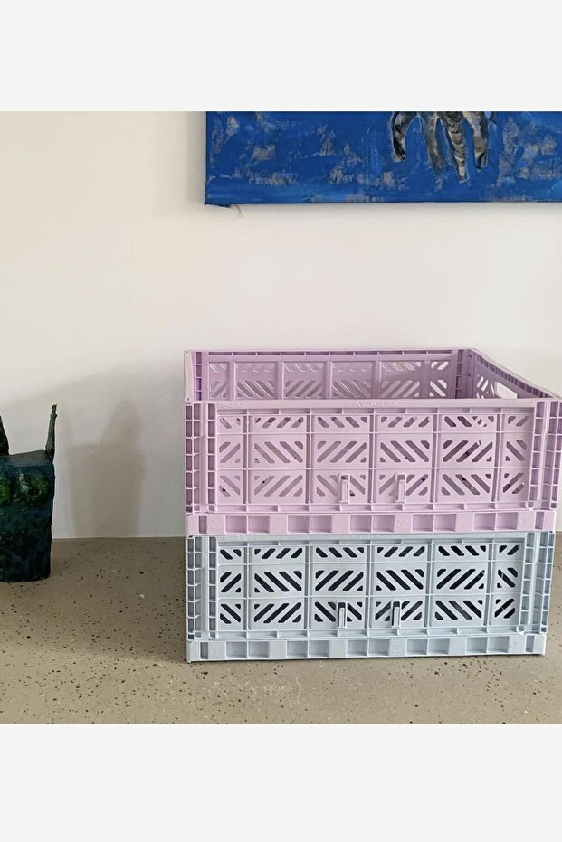 604022 حافظة ماكسي بوكس ​​بنفسجي قابلة للطي - 5