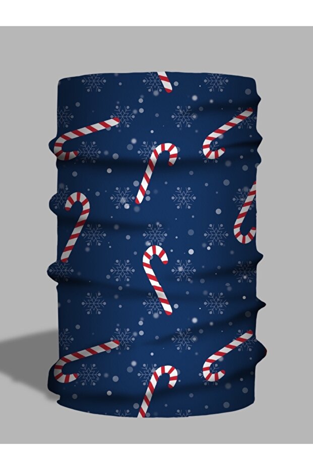 Yılbaşı Desenli Boyunluk - Baf - 1