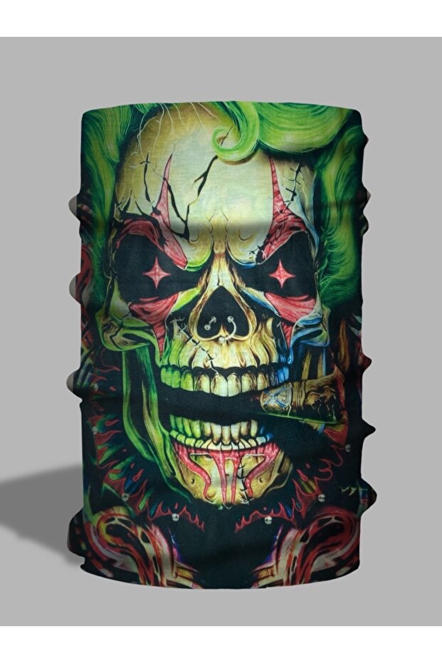 Guler cu model de craniu - Baf - 1