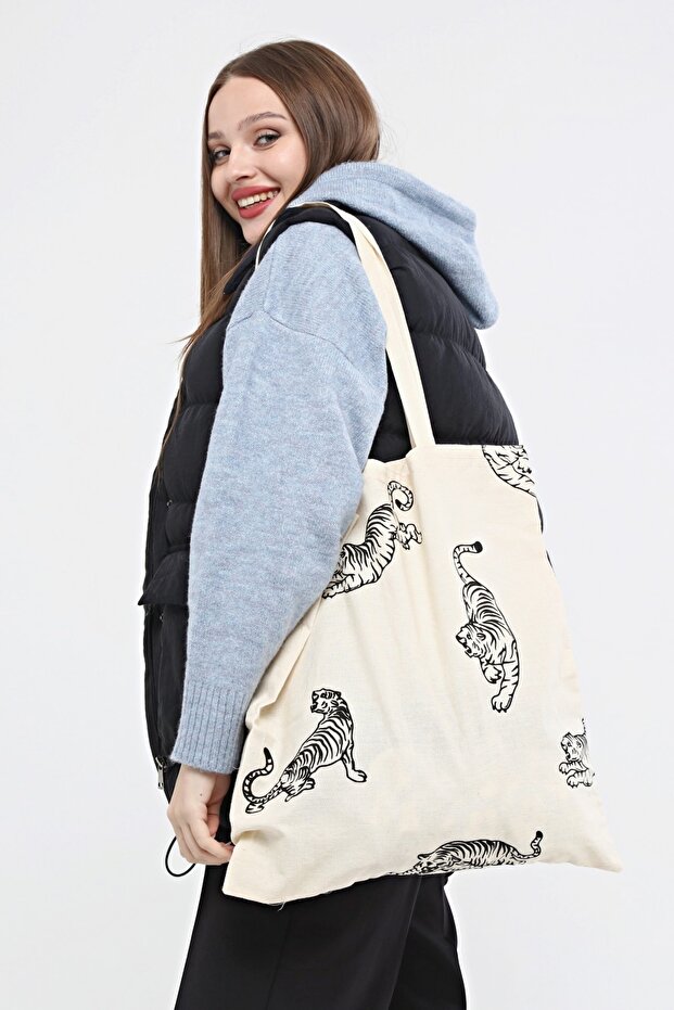 Tiger Pattern Hammock Bag - 7