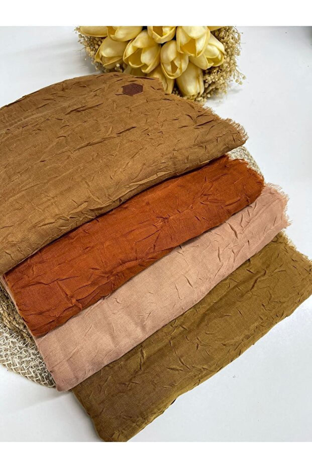 Scarf Bambu Kraş Şal - 1