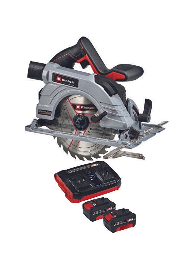 Te-cs 18/190 Bl 2x4.0ah Twincharger Akülü Daire Testere Seti - 1