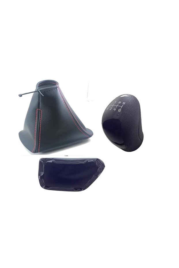 Sprinter W906 Crafter Gear Shift Bellows غرزة حمراء ومقبض تروس 6 للأمام