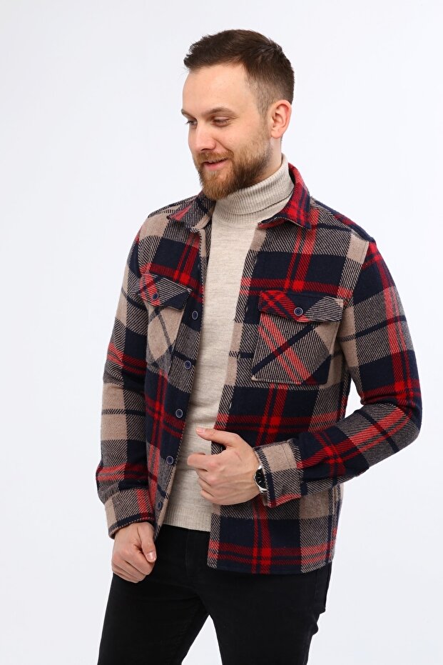 Erkek Regular Oduncu Ceket - 5