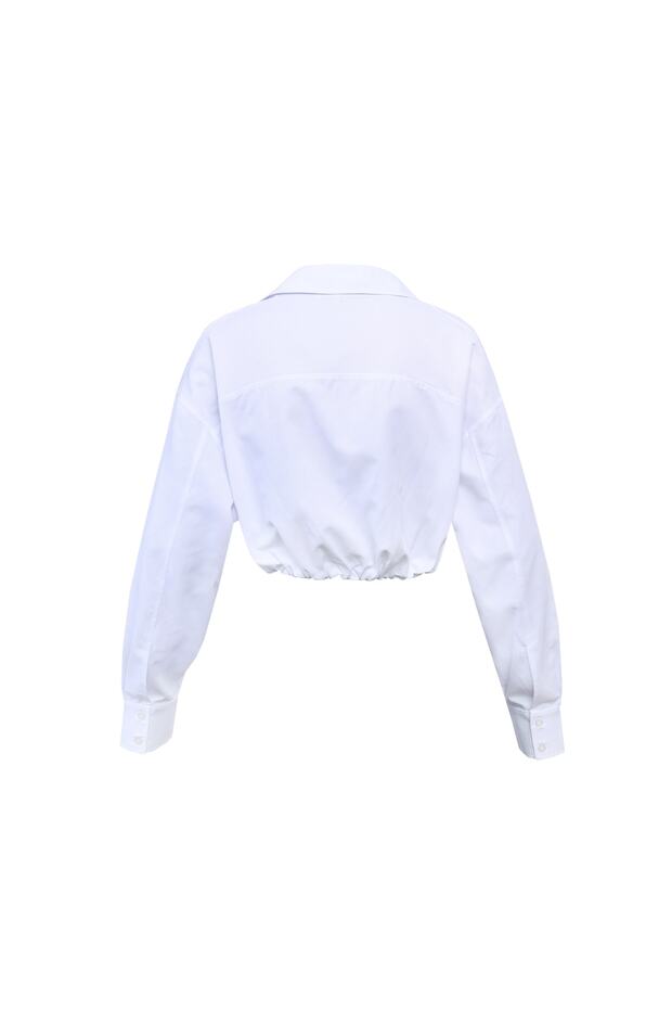 Beyaz Dıana Gömlek - 4