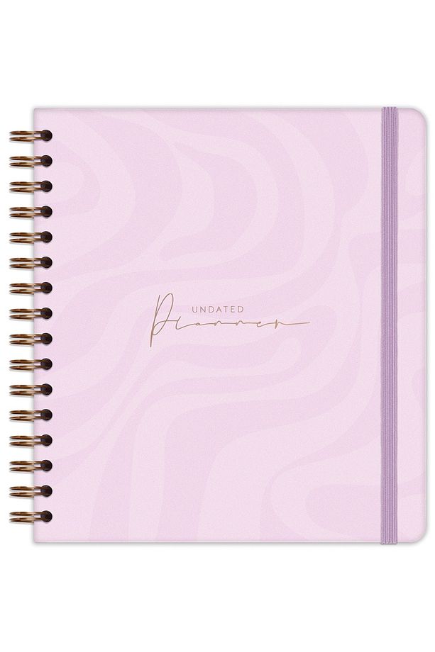 Süresiz Planlayıcı Kare Ajanda Pembe - 4