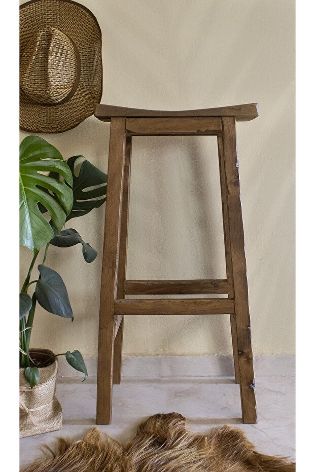 Bar Taburesi Ahşap Eskitme - 7