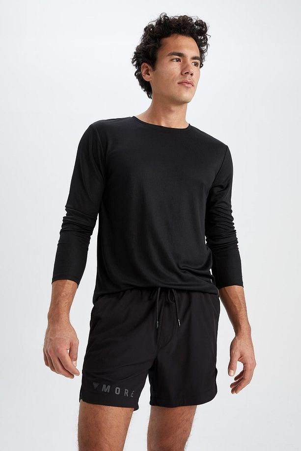 Fit Slim Fit Sporcu Dokuma Şort Z2147az22au - 1