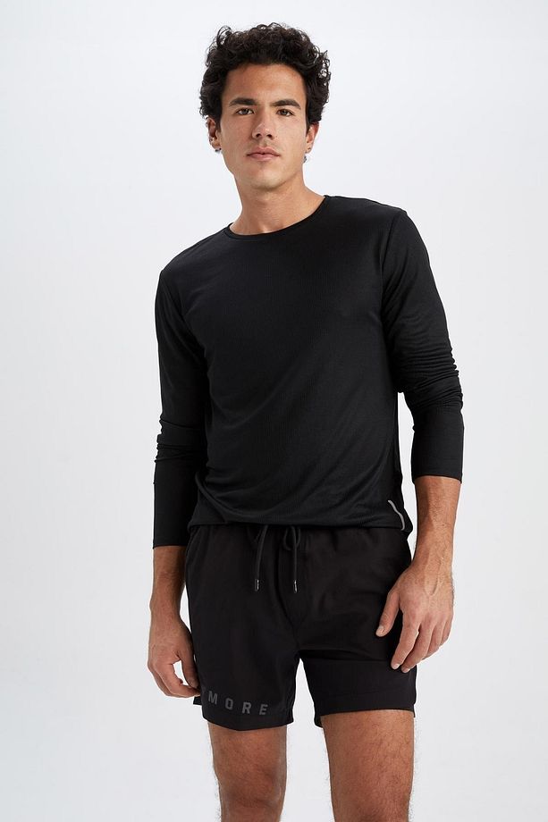 Fit Slim Fit Sporcu Dokuma Şort Z2147az22au - 5