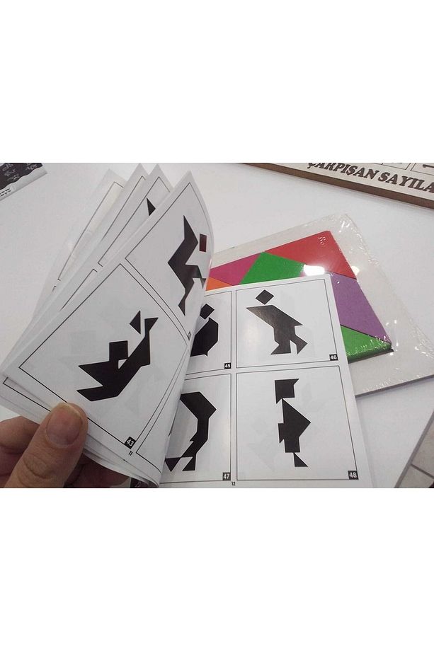 Ahşap Tangram - 6