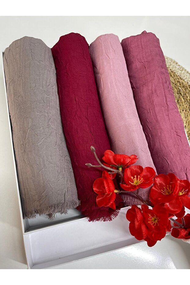 Scarf Bambu Kraş Şal - 1