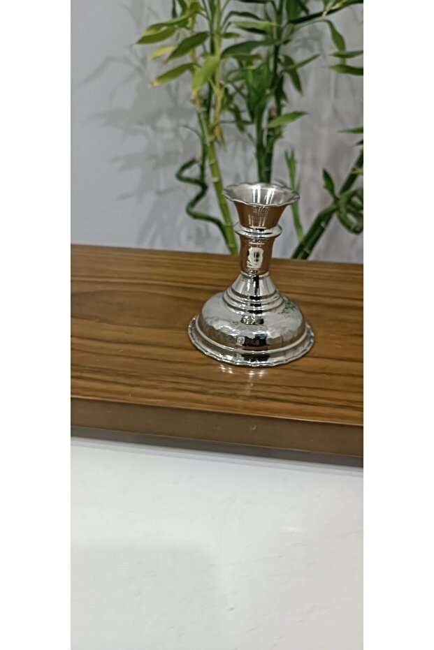 Bakır Şamdan Mumluk - 5