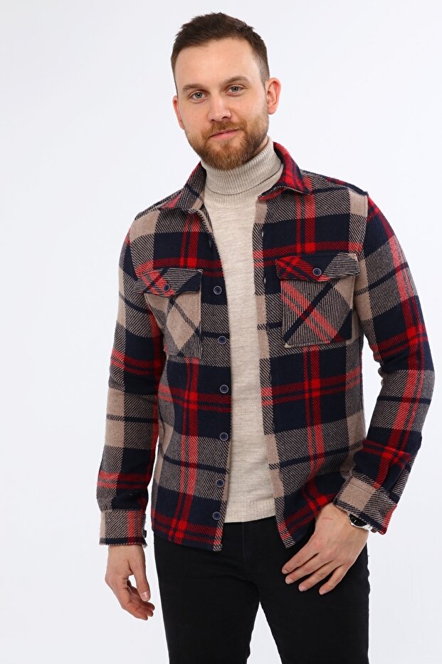 Erkek Regular Oduncu Ceket - 1