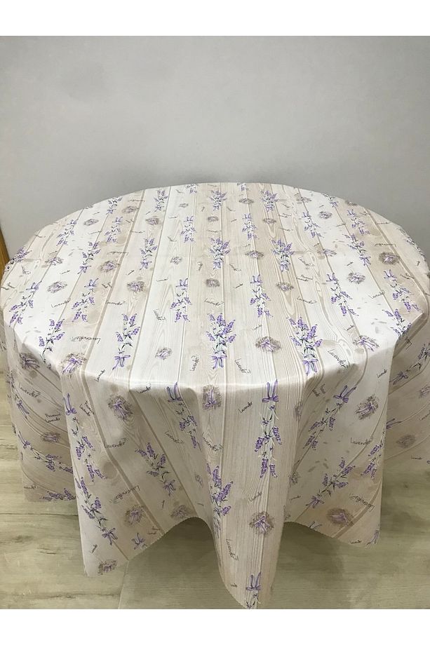 Muşamba Astarlı Masa Örtüsü Yuvarlak 140cm - 2