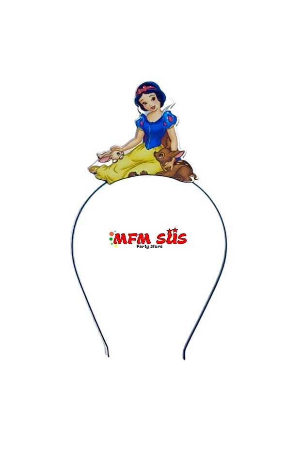 Party Snow White Wooden Metal Crown