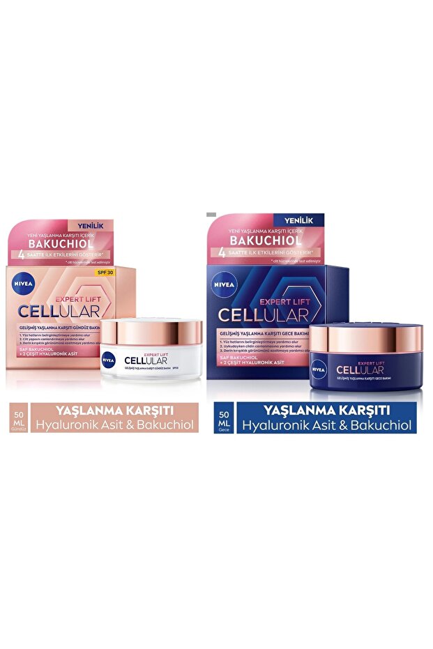 Cellular Bakuchiol Expert Lift Advanced Anti-Aging Day and Night Cream