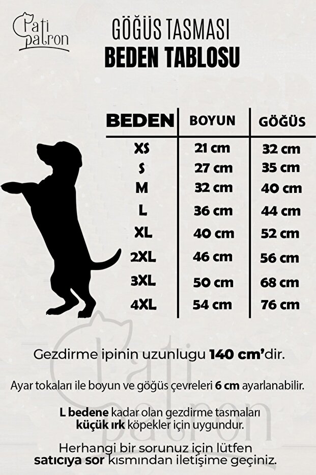 Kaçış Önleyici Köpek Göğüs Tasma Seti Küçük Irk Ve Büyük Irk Köpek Gezdirme Tasması Pp-x1001 - 5