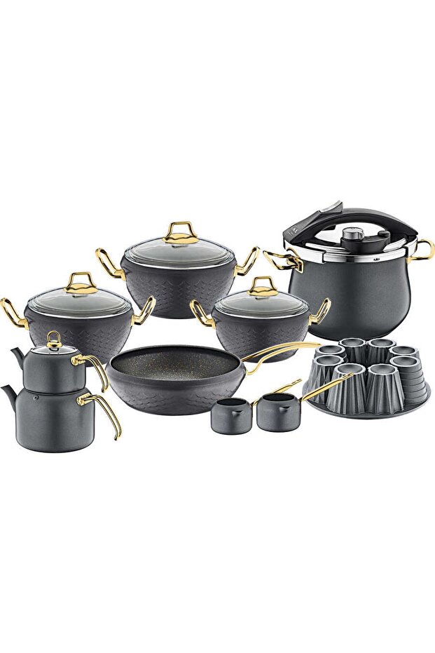 3519 Granit Tencere Seti - 1