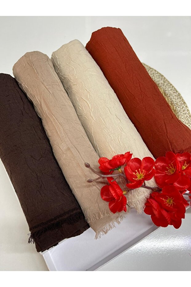 Scarf Bambu Kraş Şal - 1