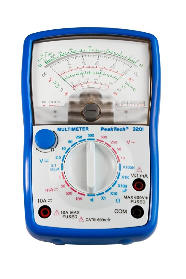Analog Multimetre 500 V Ac/dc, 10 A Dc P3201/ - 2