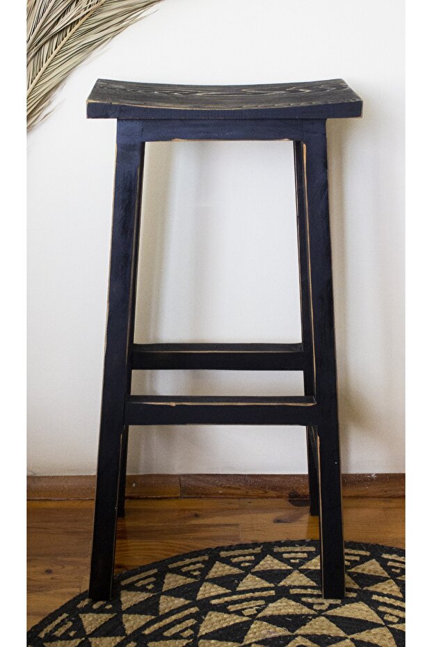 Bar Taburesi Ahşap Eskitme - 4