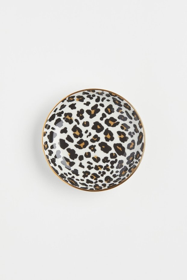 Leopard Small Porcelain Plate