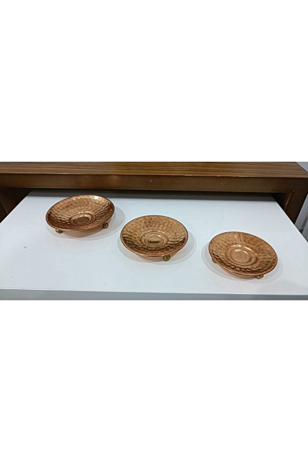 Bakır Şamdan Mumluk - 1