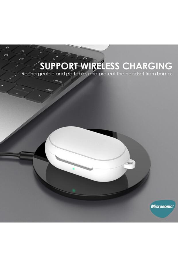 Turkuaz . Galaxy Buds Mat Silikon Kılıf - 4